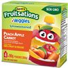 Image 1 : NEW CASE OF 6 BOXES OF MOTTS FRUITSATIONS PEACH,