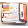 COOKBOOKS- ASSORTED BOX LOT