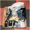 Image 1 : BOX OF OFFICE/COMPUTER SUPPLIES INCL.