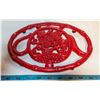 Image 1 : RED CAST IRON TRIVET