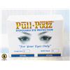 Image 1 : BOX OF PULL PODZ DISPOSABLE EYE PROTECTION