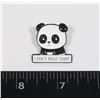 Image 1 : NEW PANDA "I CAN'T ADULT TODAY"  LAPEL PIN