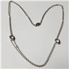 Image 1 : BZ1497-69 SILVER 7G 18" NECKLACE