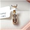 Image 1 : BZ1497-93 10K DIAMOND(0.07CT) PENDANT