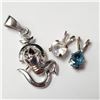 Image 1 : BZ1497-74 SILVER 3 PENDANT SET