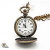 Image 2 : BRAND NEW BRONZE TONE POCKET WATCH