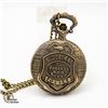 Image 1 : BRAND NEW BRONZE TONE POCKET WATCH WITH