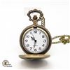Image 2 : BRAND NEW BRONZE TONE POCKET WATCH