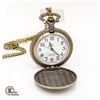 Image 2 : BRAND NEW BRONZE TONE POCKET WATCH