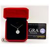 Image 1 : GRA CERTIFIED 5.0 CT SOLITAIRE PENDANT