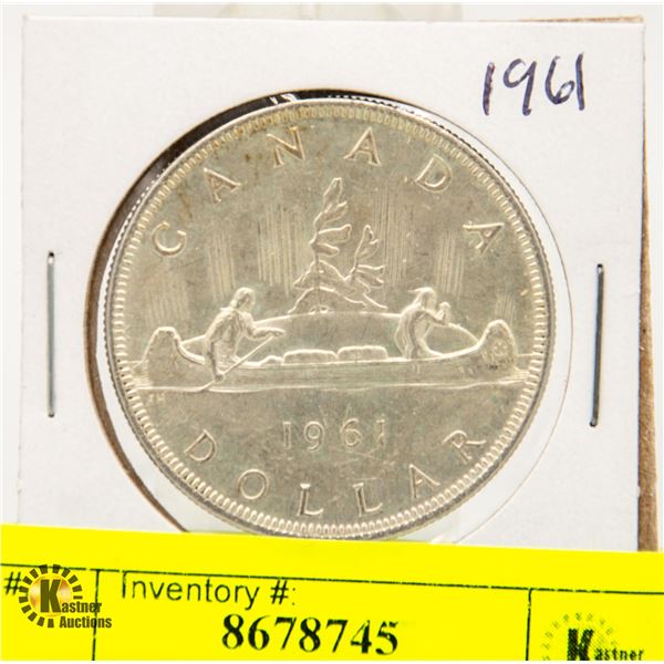 1961 CANADIAN SILVER DOLLAR