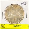 Image 1 : 1966 CANADIAN SILVER DOLLAR