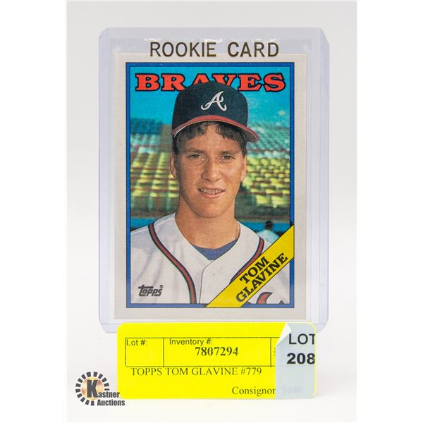TOPPS TOM GLAVINE #779