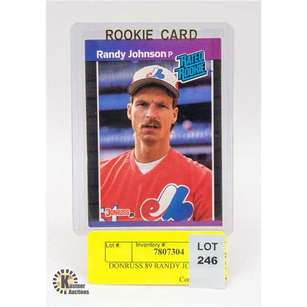 DONRUSS 89 RANDY JOHNSON #42