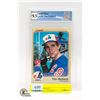 GRADED 1983 FLEER #299 TIM WALLACH GCG 9.5