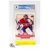 GRADED 2008 UD SUNKIST #3 CAREY PRICE GCG 8