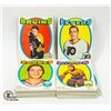 Image 1 : LOT OF 58 TOPPS 1971-1972 CARDS