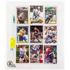 Image 1 : SHEET SIGNED NHL CARDS INCLUDES ROMAN OKSIUTA