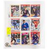 Image 1 : SHEET SIGNED NHL CARDS INCLUDES RANDY WOOD