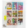 Image 1 : SHEET OF O-PEE-CHEE GUY LAFLEUR CARDS 1974-78