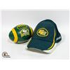 Image 1 : EDMONTON ESKIMOS C. F. L.CAP W/SIGNED