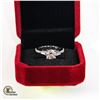 Image 1 : LADIES 3.04 CT TW MOISSANITE VVS RING WITH