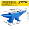 Image 2 : NEW VEVOR MD20 SINGLE HORN 44LB STEEL ANVIL