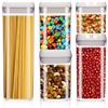 Image 1 : NEW BCOKI 5-PIECE AIRTIGHT FOOD STORAGE CONTAINER