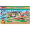 Image 1 : NEW MELISSA & DOUG RAILWAY SET, 132 PIECES