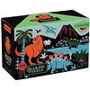 NEW MUDPUPPY GLOW IN THE DARK DINOSAUR PUZZLE