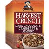 Image 1 : 8 BOXES OF QUAKER HARVEST CRUNCH DARK CHOCOLATE