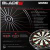 Image 3 : NEW WINMAU BLADE 6 PROFESSIONAL BRISTLE DART BOARD