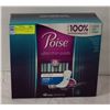 Image 1 : NEW BOX OF 48 POISE ULTRA THIN PADS, LONG LENGTH