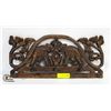 Image 1 : DECORATIVE HAND CARVED WOOD ELEPHANTS
