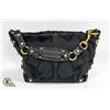 Image 1 : AUTHENTIC BLACK COACH PURSE NO. J0771-10619