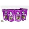 Image 1 : 4 PACKS OF ORGANIC DOG TREATS BLUE BLISS 7/5/23