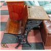 Image 2 : ANTIQUE SCHOOL DESK/CHAIR- 31" X 24" X 16"