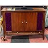 Image 1 : VINTAGE HALL CABINET- 41" X 32" X 16"