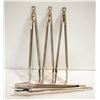 Image 1 : FLAT OF 4 NEW BARBEQUE TONGS