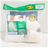 Image 1 : WHITE ANKLE SOCKS 12-16 SIZE 6-PACK