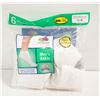 Image 1 : WHITE ANKLE SOCKS 12-16 SIZE 6-PACK