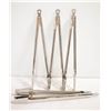 Image 1 : FLAT OF 4 NEW BARBEQUE TONGS