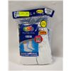 Image 1 : WHITE CREW SOCKS 12-16 SIZE 6-PACK