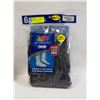 Image 1 : BLACK CREW SOCKS 12-16 SIZE 6-PACK