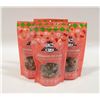 Image 1 : 4 PACKS OF ORGANIC DOG TREATS WATER MELON
