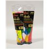 Image 1 : 2 PACKS OF 200 ASSORTED ZIP TIES