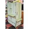 Image 2 : 1900'S PRIMITIVE HUTCH CABINET