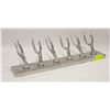 Image 1 : ANTLER COAT HOOK SILVER