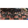 Image 1 : 4 METAL PAINTED LAWN PATIO CHAIRS-ESTATE