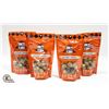 Image 1 : 4 PACKS OF ORGANIC DOG TREATS SAVORY SWEET